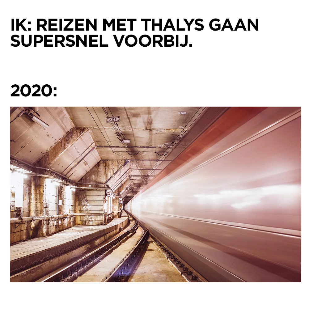 Thalys multilingual campaign 97